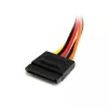 StarTech.com 8 colių 15 kontaktų SATA maitinimo ilginimo kabelis, 0,2032 m, vyriškas, moteriškas, įvairiaspalvis, 17 g, 125 mm