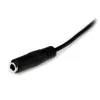 StarTech.com 1m plonas 3,5 mm stereo garso ilginimo kabelis - M/F