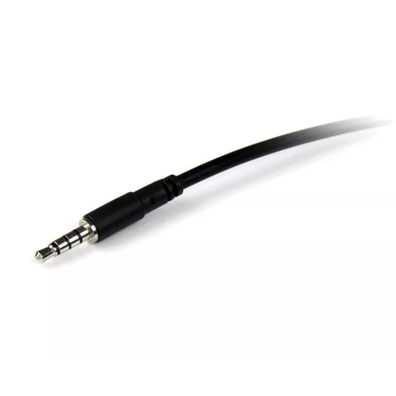 StarTech.com 1m 3,5 mm 4 kontaktų TRRS ausinių prailginimo laidas - M/F