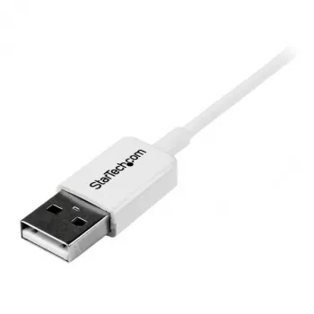 StarTech.com 2 m baltas Micro USB laidas - A į Micro B