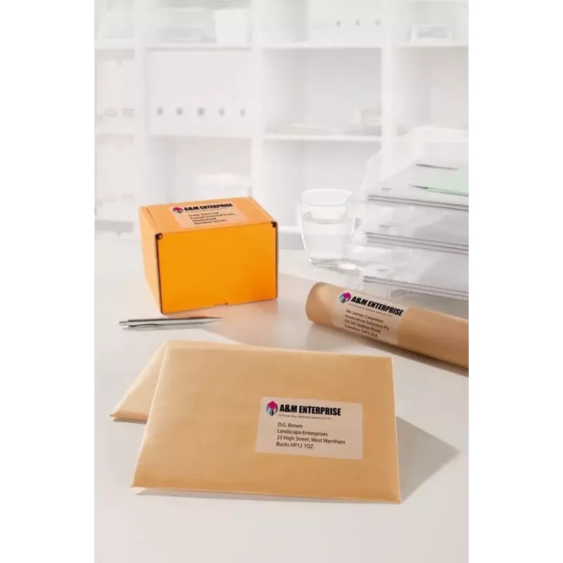 Lipni etiketė skaidri Avery L7567-25