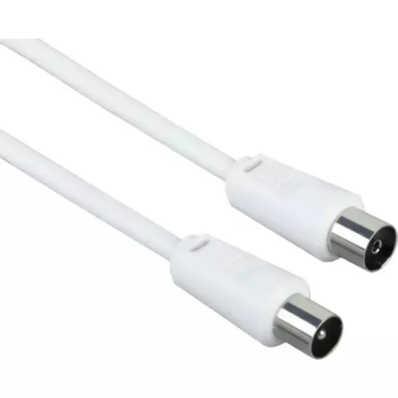 Koaksialinis kabelis Schwaiger 5,0 m IEC - IEC 5 m Baltas