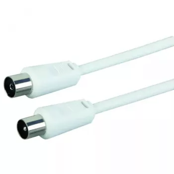 Koaksialinis kabelis Schwaiger 5,0 m IEC - IEC 5 m Baltas