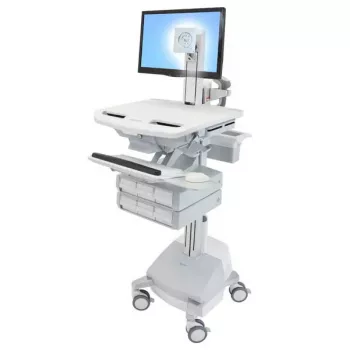 Multimedijos vežimėlis Ergotron StyleView aliuminis pilkas baltas