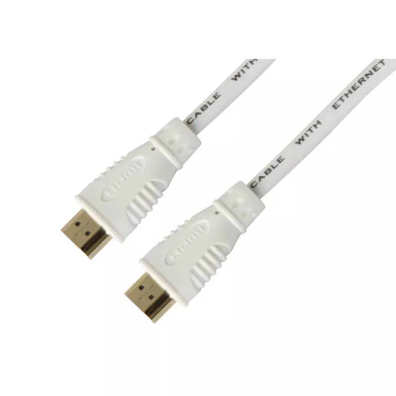 Techly ICOC HDMI-4-010NWT HDMI laidas 1 m HDMI A tipo (standartinis) Baltas