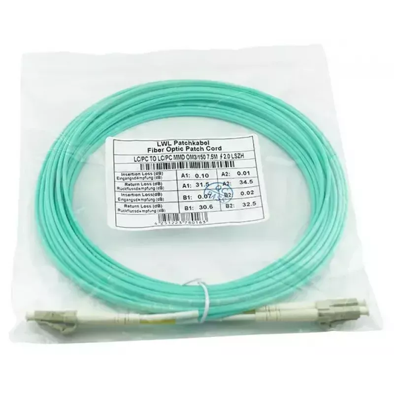BlueOptics SFP3131EU0.5MK InfiniBand šviesolaidinis kabelis 0,5 m LC Aqua