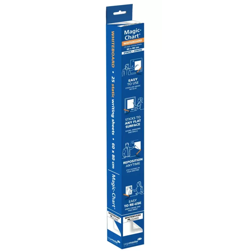 Baltoji lenta folija Legamaster Magic-Chart 60x80 cm