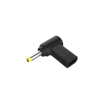 Conceptronic ABBY15PC06 DC į USB-C adapteris, Lenovo/Asus/Acer/Toshiba 4.0x1.7mm, 18-20V