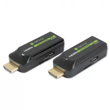 Techly IDATA EXT-E70S HDMI prailgintuvas AV siųstuvas ir imtuvas juodas