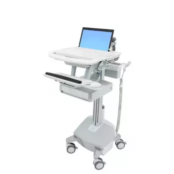 Multimedijos vežimėlis Ergotron StyleView aliuminis pilkai baltas