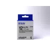 Epson kasetė su etikečių juostele matinė LK-4SBE juoda/matinis sidabras 12mm (9m)