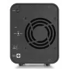 Diskų masyvas TerraMaster D2-320 2 diskai HDD SSD kompaktiškas darbalaukis