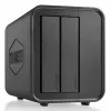 Diskų masyvas TerraMaster D2-320 2 diskai HDD SSD kompaktiškas darbalaukis