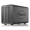 Diskų masyvas TerraMaster D2-320 2 diskai HDD SSD kompaktiškas darbalaukis