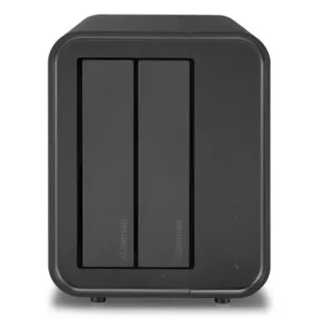 Diskų masyvas TerraMaster D2-320 2 diskai HDD SSD kompaktiškas darbalaukis