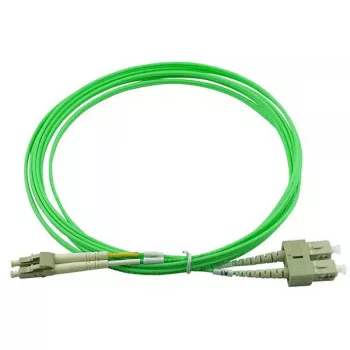 Skaidulinis optinis kabelis BlueOptics SFP3132GU1MK LC–SC OM5 1 m mėtų