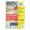 Lipni etiketė spausdintuvui AVERY L4737REV-65 balta 6,35x2,96 cm