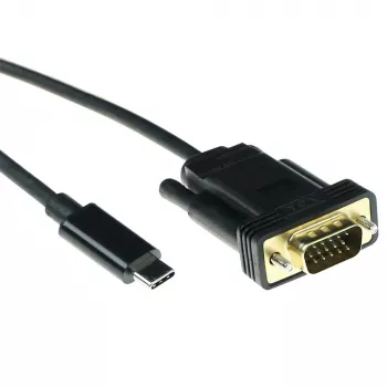 USB Type C į VGA konversijos kabelis ACT SB0032 2 metrai