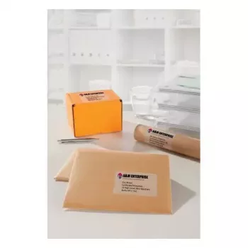 Lipni etiketė Avery J4722-25 apvalainais kampais skaidri