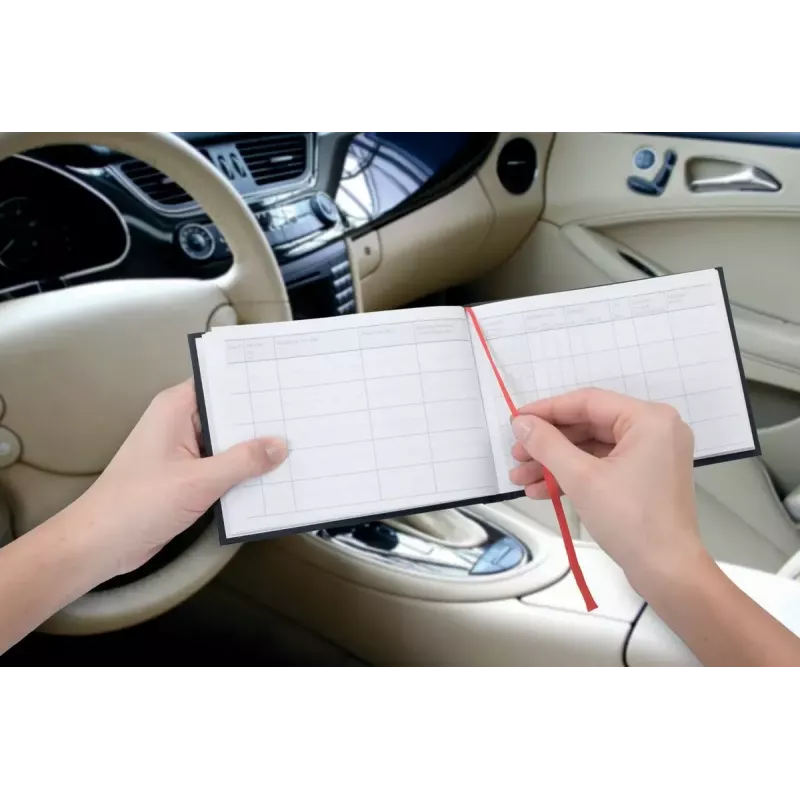 Avery Zweckform 222D transporto priemonės žurnalas (Fahrtenbuch), A6 gulsčioji, 48 lapai, kietu viršeliu