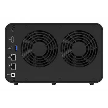 TerraMaster F6-424 NAS / saugojimo serveris darbalaukiui Intel® N N95 8 GB DDR5 juodas