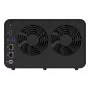 TerraMaster F6-424 NAS / saugojimo serveris darbalaukiui Intel® N N95 8 GB DDR5 juodas