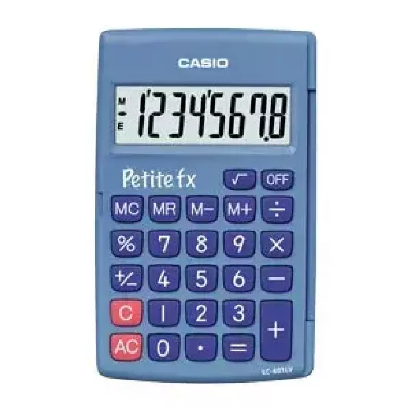 Pagrindinis skaičiuotuvas Casio Petite FX Pocket