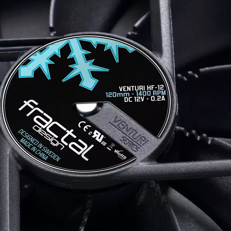 Ventiliatorius Fractal Design Venturi HP-12 PWM 120 mm