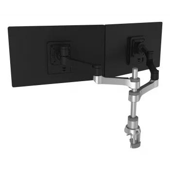 R-Go Tools monitorinė ranka R-Go Zepher Dual, dviems monitoriams, pilnai reguliuojama, 0-8 kg keliamoji galia, 100% cirkuliari, juoda