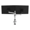 R-Go Tools monitorinė ranka R-Go Zepher Dual, dviems monitoriams, pilnai reguliuojama, 0-8 kg keliamoji galia, 100% cirkuliari, juoda