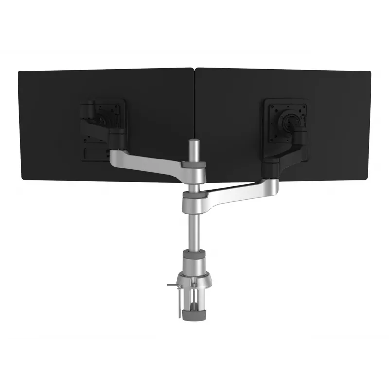 R-Go Tools monitorinė ranka R-Go Zepher Dual, dviems monitoriams, pilnai reguliuojama, 0-8 kg keliamoji galia, 100% cirkuliari, juoda
