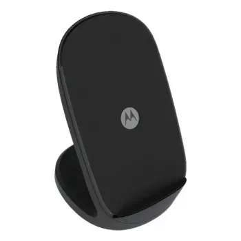 Motorola SJW202-EU belaidis įkroviklis išmaniesiems telefonams, juodas, USB, greitasis belaidis įkrovimas, 15 W