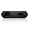 DELL YRPDK USB-C adapteris prie HDMI/VGA/Ethernet/USB 3.0 juodas
