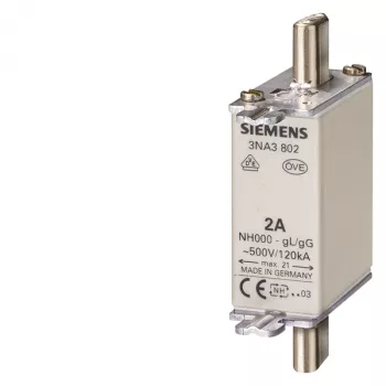 Siemens 3NA3814 aukštos įtampos saugiklis 1 vnt.