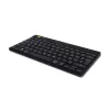 R-Go Tools ergonominė klaviatūra R-Go Compact Break, kompaktiška klaviatūra su pertraukų programine įranga, QWERTY (IT), Bluetooth, juoda