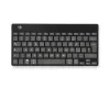 R-Go Tools ergonominė klaviatūra R-Go Compact Break, kompaktiška klaviatūra su pertraukų programine įranga, QWERTY (IT), Bluetooth, juoda