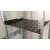 Stalviršinė lentyna Equip Fixed Shelf 19 inch 1U 600 mm juoda