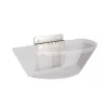 Kindermann 8705000039 tvirtinimo rinkinys, sidabrinis