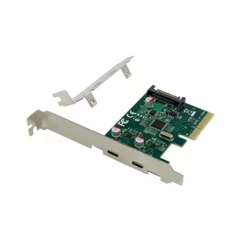 Conceptronic EMRICK13G 2 prievadų USB 3.2 Gen 2 Type-C PCIe kortelė