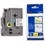 Juosta etiketėms Brother TZ-231 juoda ant baltos 8m 1,2cm