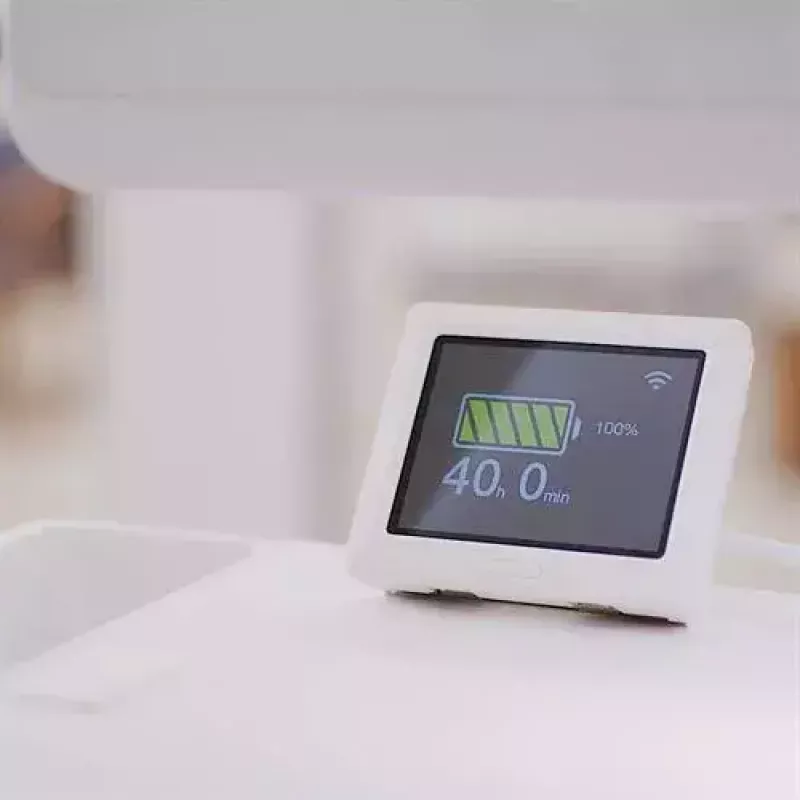 Multimedijos vežimėlis Ergotron CareFit Slim 2.0 Gold White Aliuminis Plastikas Plienas