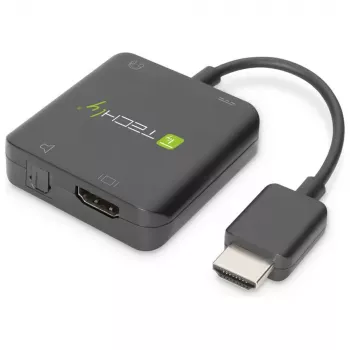 Techly IDATA HDMI-VGA8 HDMI garso ištraukiklis stereo/5.1 kanalų, 4K 3D