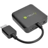 Techly IDATA-HDMI-VGA8 HDMI audio ir vaizdo adapteris