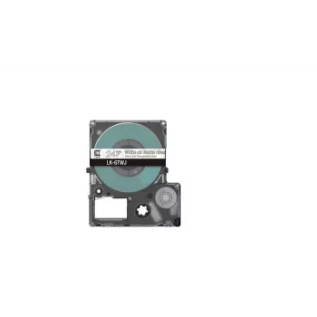 Lipnių etikečių juosta Epson LK-6TWJ skaidri balta terminiam perkėlimui 2,4 cm