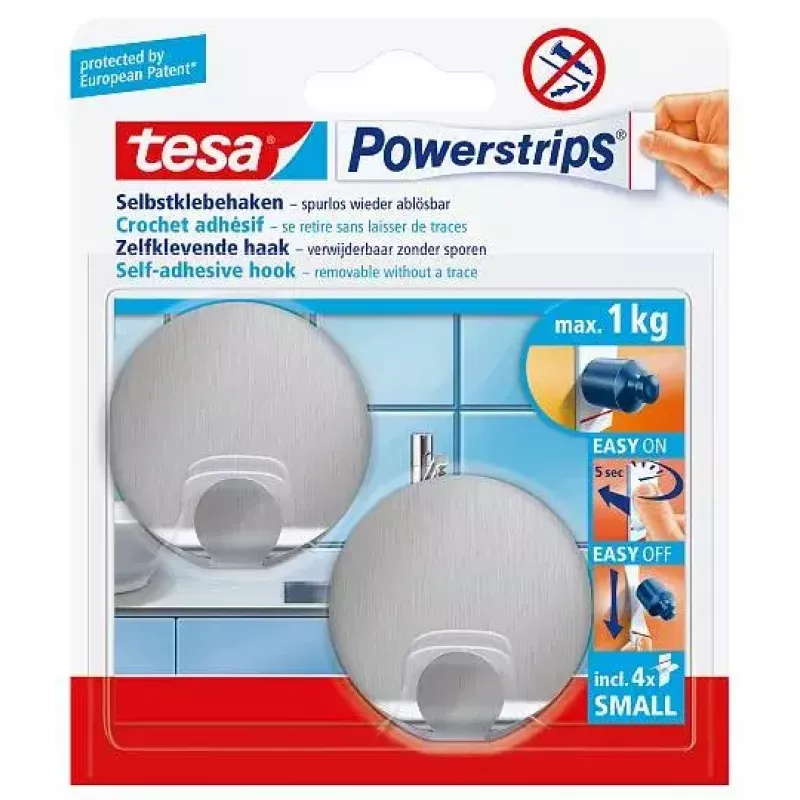 Rankšluosčių kablys TESA 57044-00000 Metalinis Vidaus 2 vnt