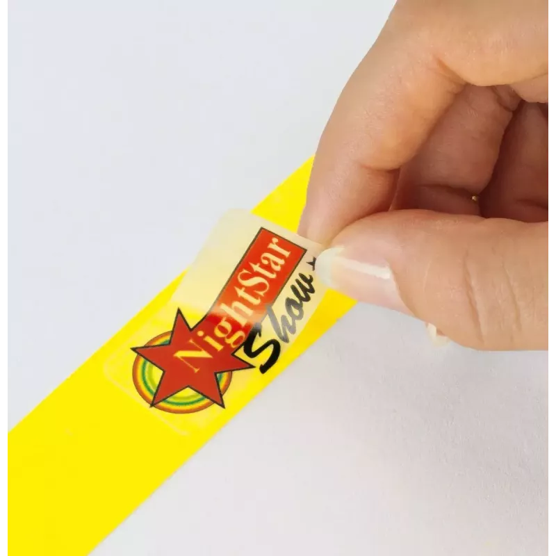 Įėjimo apyrankė Sigel EB213 (neon geltona, 120 vnt.)