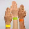 Įėjimo apyrankė Sigel EB213 (neon geltona, 120 vnt.)