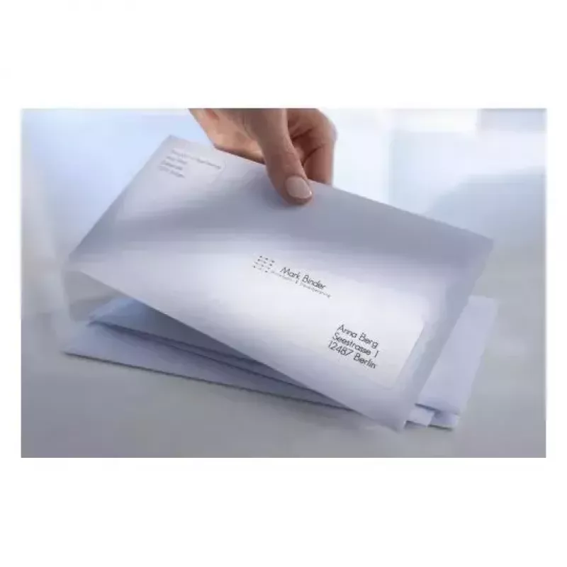 Lipnios etiketės Avery L7636-25, baltos, užapvalintais kampais, 1200 vnt.