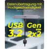ICY BOX IB-AC553 USB Type-C galinė plokštė su vidine USB Type-E jungtimi