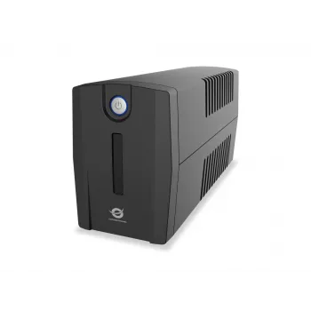 Conceptronic ZEUS01G 650VA 360W nepertraukiamo maitinimo šaltinis (UPS), 2x JK lizdai, HID USB, RJ45 In/Out, AVR